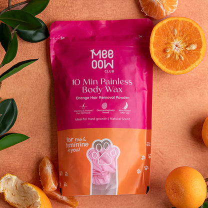 4-in-1 Herbal Bikini Hair Removal Wax Powder Mask
